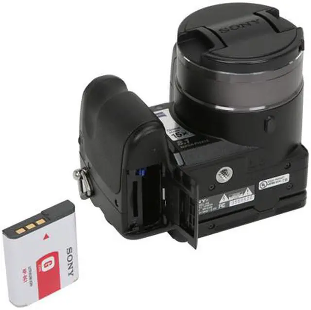 Alt view image 14 of 15 - SONY DSC-H9/B Black 8.1 MP 15X Optical Zoom Digital Camera HDTV Output