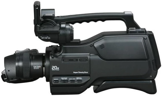 Alt view image 5 of 9 - SONY HVRHD1000U Black 1/2.9" Clear Vide CMOS Sensor 2.7" 211K 10X Optical Zoom High Definition HDV Shoulder Mount Digital Camcorder