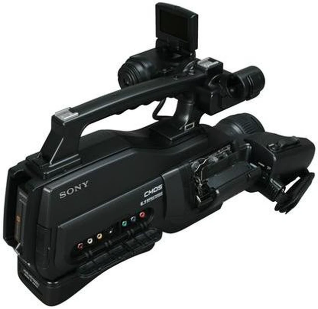 Alt view image 6 of 9 - SONY HVRHD1000U Black 1/2.9" Clear Vide CMOS Sensor 2.7" 211K 10X Optical Zoom High Definition HDV Shoulder Mount Digital Camcorder