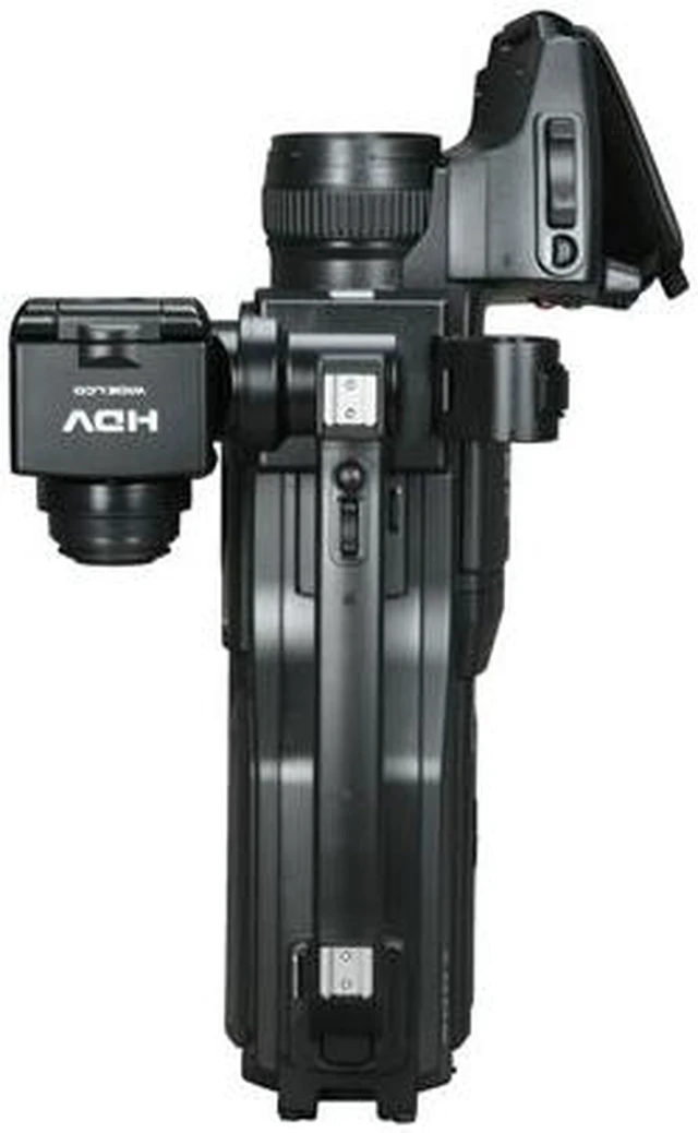 Alt view image 7 of 9 - SONY HVRHD1000U Black 1/2.9" Clear Vide CMOS Sensor 2.7" 211K 10X Optical Zoom High Definition HDV Shoulder Mount Digital Camcorder