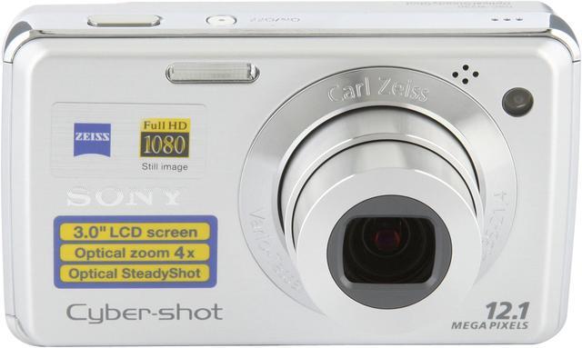 Alt view image 2 of 11 - SONY Cyber-shot DSC-W230 Silver 12.1 MP 4X Optical Zoom Digital Camera