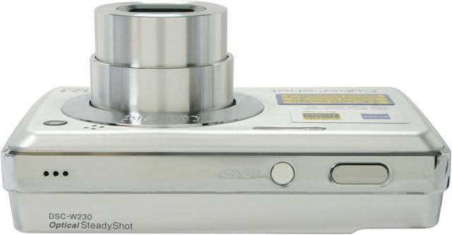 Alt view image 9 of 11 - SONY Cyber-shot DSC-W230 Silver 12.1 MP 4X Optical Zoom Digital Camera