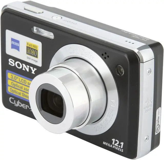 【SONY】デジタルカメラ Cyber-shot 12.1メガピクセル SONY Cyber-shot DSC-W230 Black 12.1 MP Digital Camera - Newegg.com