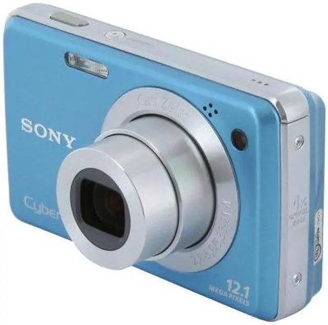 Alt view image 2 of 8 - SONY Cyber-shot DSC-W220 Blue 12.1 MP 4X Optical Zoom Digital Camera