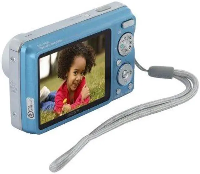 Alt view image 5 of 8 - SONY Cyber-shot DSC-W220 Blue 12.1 MP 4X Optical Zoom Digital Camera