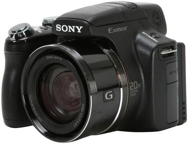 Main image of SONY Cyber-shot DSC-HX1 Black 9.1 MP Exmor CMOS 3.0" 230K Tiltable LCD 20X Optical Zoom 28mm Wide Angle Digital Camera