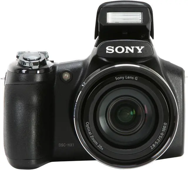 Alt view image 6 of 10 - SONY Cyber-shot DSC-HX1 Black 9.1 MP Exmor CMOS 3.0" 230K Tiltable LCD 20X Optical Zoom 28mm Wide Angle Digital Camera