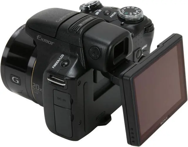 Alt view image 8 of 10 - SONY Cyber-shot DSC-HX1 Black 9.1 MP Exmor CMOS 3.0" 230K Tiltable LCD 20X Optical Zoom 28mm Wide Angle Digital Camera