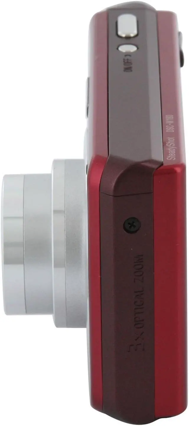 Alt view image 2 of 11 - SONY Cyber-shot DSC-W180 Red 10.1 MP 3X Optical Zoom Digital Camera