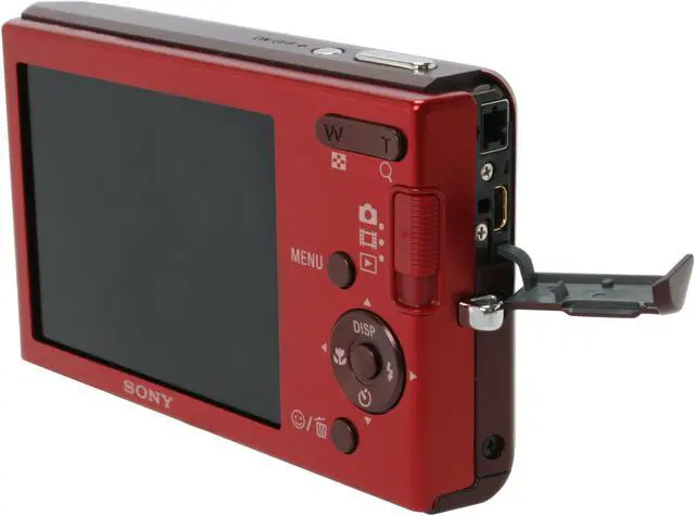 Alt view image 9 of 11 - SONY Cyber-shot DSC-W180 Red 10.1 MP 3X Optical Zoom Digital Camera