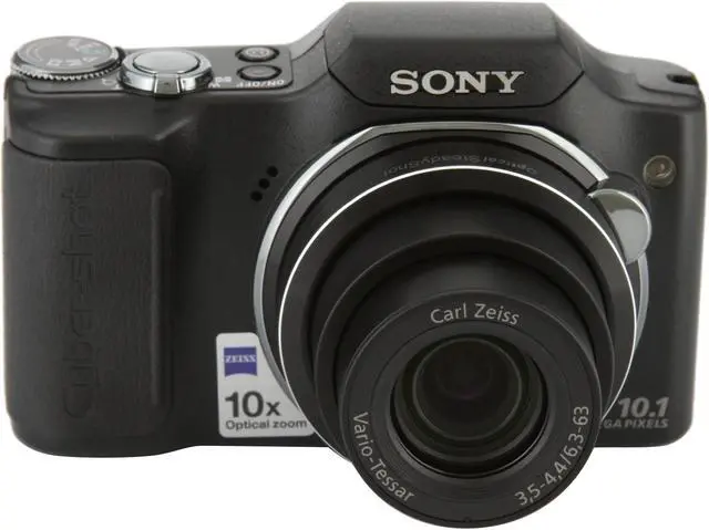 Alt view image 2 of 11 - SONY Cyber-shot DSC-H20 Black 10.1 MP 10X Optical Zoom Digital Camera