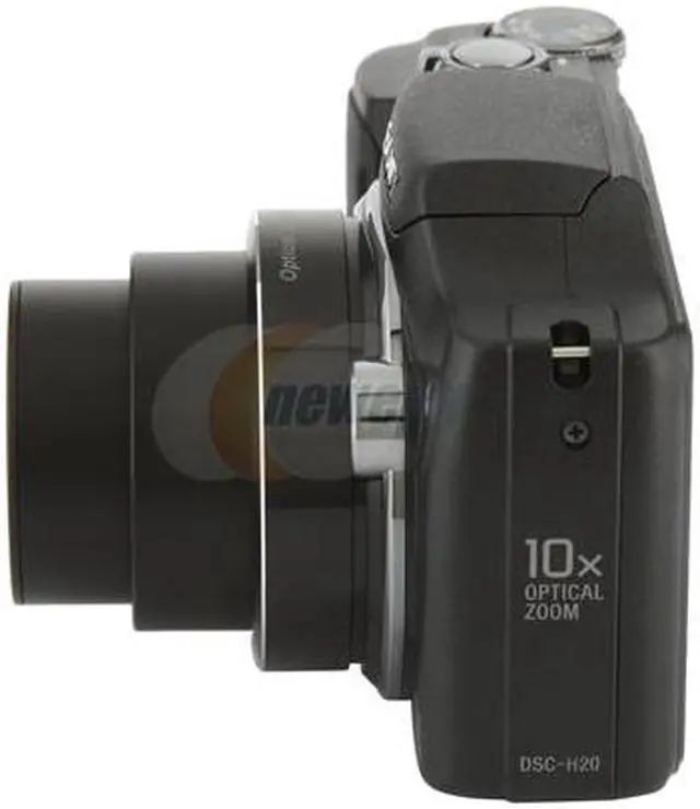Alt view image 3 of 11 - SONY Cyber-shot DSC-H20 Black 10.1 MP 10X Optical Zoom Digital Camera