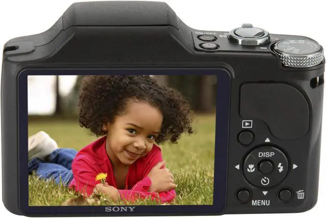 Alt view image 5 of 11 - SONY Cyber-shot DSC-H20 Black 10.1 MP 10X Optical Zoom Digital Camera