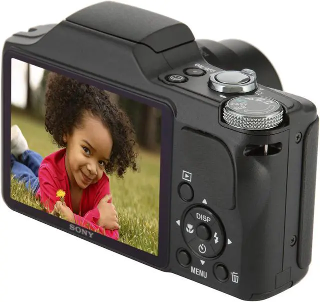 Alt view image 6 of 11 - SONY Cyber-shot DSC-H20 Black 10.1 MP 10X Optical Zoom Digital Camera