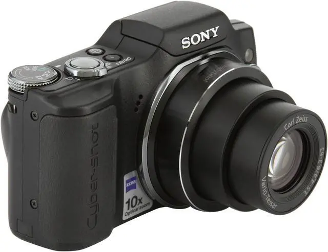 Alt view image 8 of 11 - SONY Cyber-shot DSC-H20 Black 10.1 MP 10X Optical Zoom Digital Camera