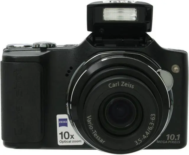 Alt view image 9 of 11 - SONY Cyber-shot DSC-H20 Black 10.1 MP 10X Optical Zoom Digital Camera
