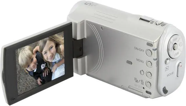 Alt view image 4 of 11 - SONY MHS-CM1 Silver 1/2.5" CMOS Sensor 2.5" 153K 270° Rotation LCD 5X Optical Zoom Webbie HD Camera
