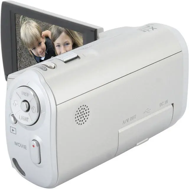 Alt view image 6 of 11 - SONY MHS-CM1 Silver 1/2.5" CMOS Sensor 2.5" 153K 270° Rotation LCD 5X Optical Zoom Webbie HD Camera