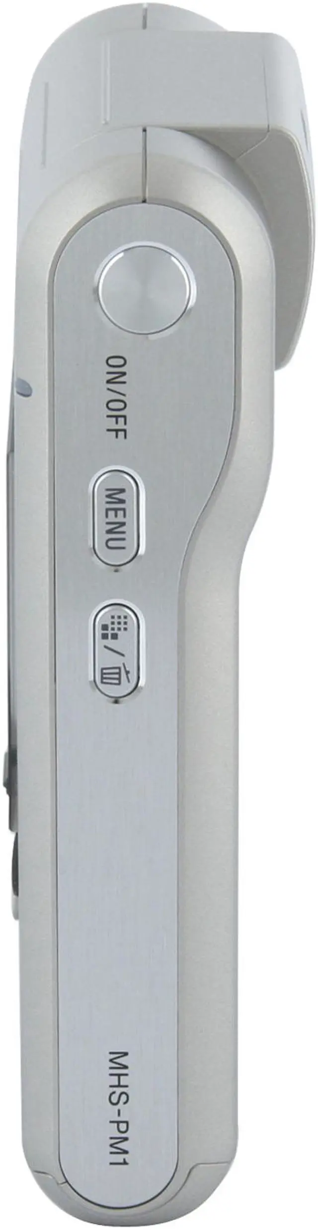 Alt view image 6 of 11 - SONY MHS-PM1 Silver 5.0 MP 1/2.5" CMOS 1.8" 230K LCD 4x Digital HD Webbie Camera