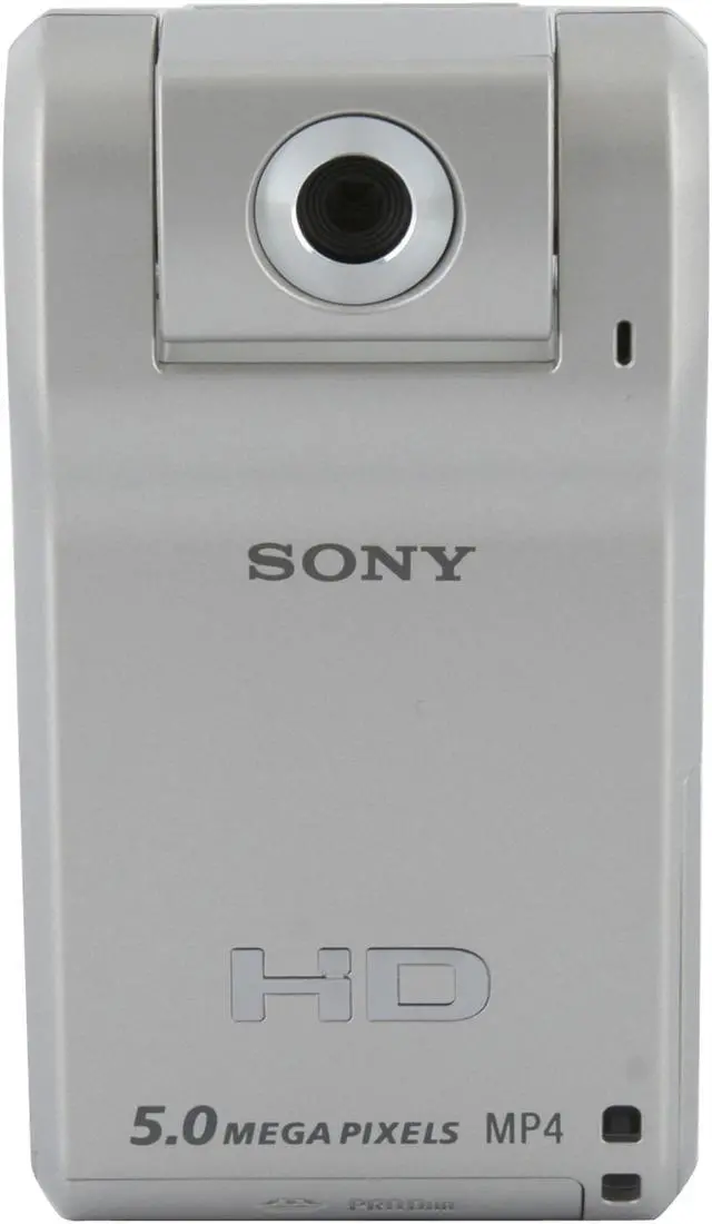 Alt view image 8 of 11 - SONY MHS-PM1 Silver 5.0 MP 1/2.5" CMOS 1.8" 230K LCD 4x Digital HD Webbie Camera