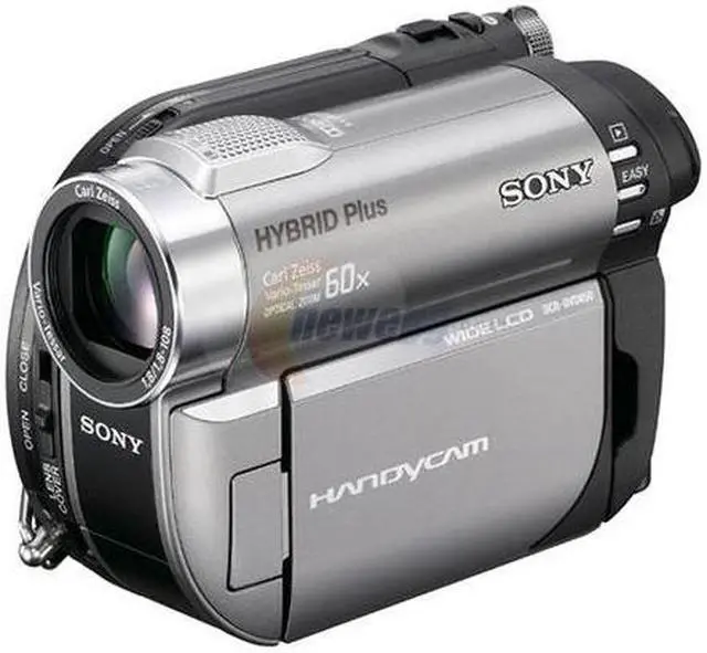 Alt view image 3 of 5 - SONY DCR-DVD850 Silver 1/8" Advanced HAD CCD Sensor 2.7" 123K Wide Touch Panel LCD 60X Optical Zoom Hybrid Handycam Camcorder