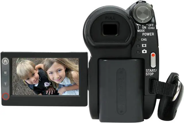 Alt view image 4 of 8 - SONY DCR-DVD650 Silver 1/8" Advanced HAD CCD Sensor 2.7" 123K Wide Touch Panel LCD 60X Optical Zoom Hybrid Handycam Camcorder
