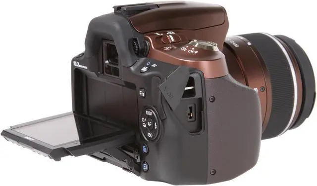 Alt view image 8 of 10 - SONY a330 Brown 10.2 MP Digital SLR Camera w/ DT 18-55mm f/3.5-5.6 SAM Standard Zoom Lens