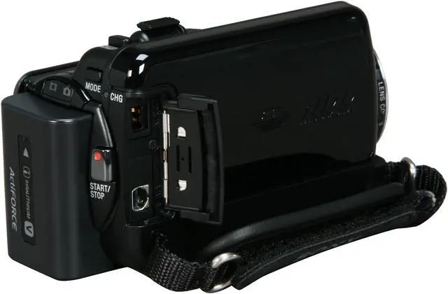 Alt view image 7 of 10 - SONY  HDR-XR150  Black  1/4" "Exmor R" CMOS 2.7" 230K  LCD 25X  Optical Zoom 120GB HD Handycam Camcorder