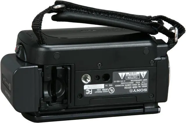 Alt view image 8 of 10 - SONY  HDR-XR150  Black  1/4" "Exmor R" CMOS 2.7" 230K  LCD 25X  Optical Zoom 120GB HD Handycam Camcorder