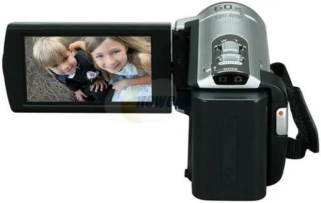 Alt view image 4 of 10 - SONY  DCR-SX63  1/8" Advanced HAD CCD 2.7" 230K  LCD 60X  Optical Zoom 16GB Handycam Camcorder