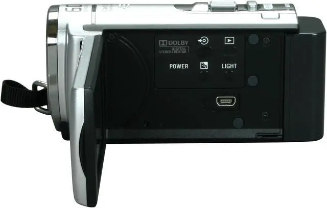 Alt view image 5 of 10 - SONY  DCR-SX63  1/8" Advanced HAD CCD 2.7" 230K  LCD 60X  Optical Zoom 16GB Handycam Camcorder