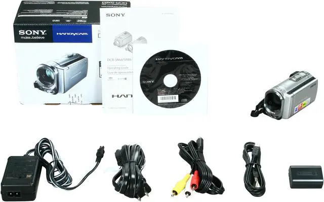 Alt view image 10 of 10 - SONY  DCR-SX63  1/8" Advanced HAD CCD 2.7" 230K  LCD 60X  Optical Zoom 16GB Handycam Camcorder