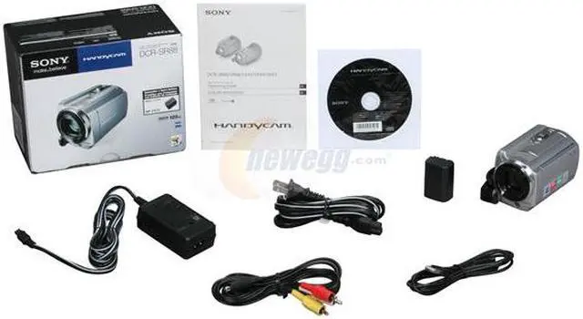 Alt view image 9 of 9 - SONY DCR-SR88 Silver 1/8" Advanced HAD CCD 2.7" 230K LCD 60X Optical Zoom 120GB Handycam Camcorder