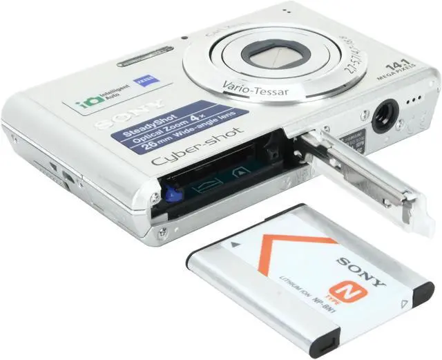 Alt view image 7 of 8 - SONY Cyber-shot DSC-W330 Silver 14.1 MP 4X Optical Zoom 26mm Wide Angle Digital Camera