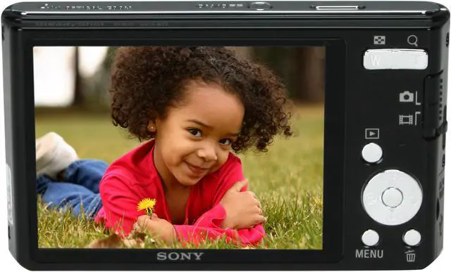 Alt view image 4 of 8 - SONY Cyber-shot DSC-W330 Black 14.1 MP 4X Optical Zoom 26mm Wide Angle Digital Camera