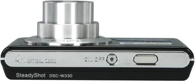 Alt view image 6 of 8 - SONY Cyber-shot DSC-W330 Black 14.1 MP 4X Optical Zoom 26mm Wide Angle Digital Camera