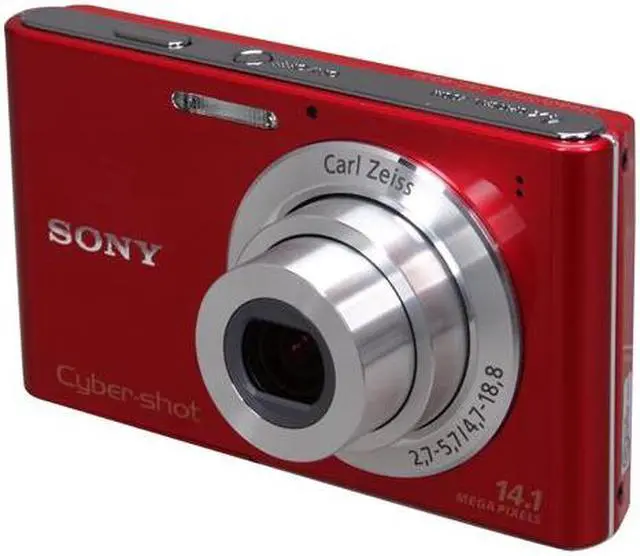 Main image of SONY Cyber-shot DSC-W330 Red 14.1 MP 4X Optical Zoom 26mm Wide Angle Digital Camera