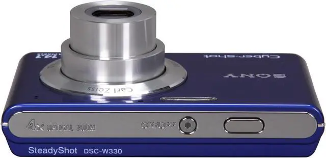 Alt view image 6 of 8 - SONY Cyber-shot DSC-W330 Blue 14.1 MP 4X Optical Zoom 26mm Wide Angle Digital Camera