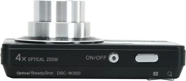 Alt view image 6 of 9 - SONY Cyber-shot DSC-W350 Black 14.1 MP 4X Optical Zoom 26mm Wide Angle Digital Camera