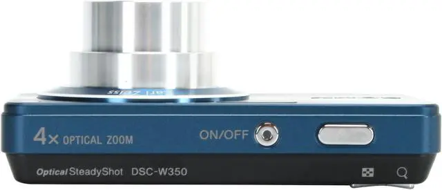 Alt view image 6 of 9 - SONY Cyber-shot DSC-W350 Blue 14.1 MP 4X Optical Zoom 26mm Wide Angle Digital Camera