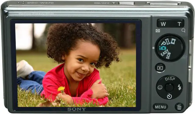 Alt view image 4 of 8 - SONY Cyber-shot DSC-W370 Silver 14.1 MP 7X Optical Zoom Digital Camera