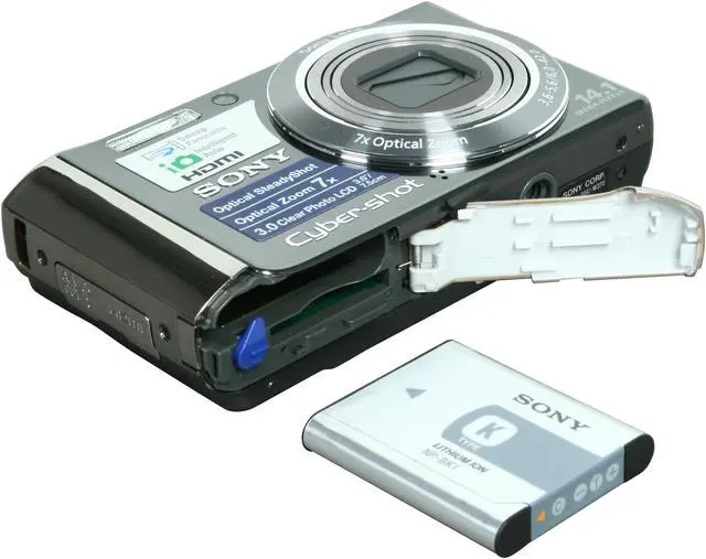 Alt view image 7 of 8 - SONY Cyber-shot DSC-W370 Silver 14.1 MP 7X Optical Zoom Digital Camera