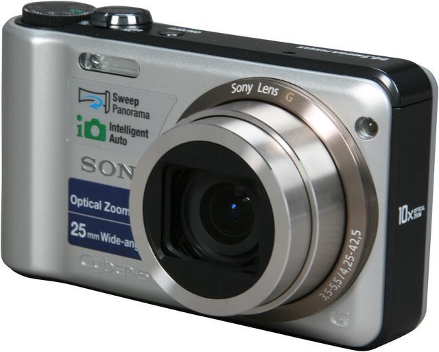 Sony Cyber-shot DSC-H55 14.1MP Digital Camera Black 