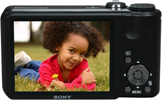Alt view image 4 of 8 - SONY Cyber-shot DSC-H55 Black 14.1 MP 3" LCD(230K) 10X Optical Zoom  25-250mm  Wide Angle Digital Camera