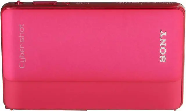 Alt view image 7 of 9 - Sony Cyber-shot DSC-TX5 10.2MP CMOS Digital Camera with 4x Wide Angle Zoom(Red)