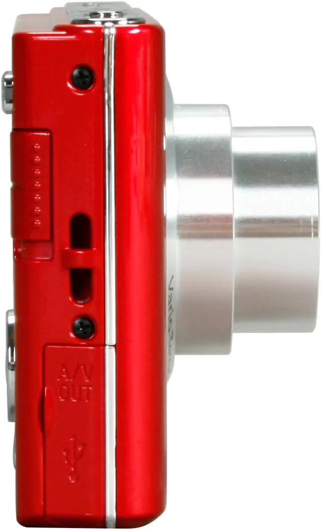 Alt view image 4 of 9 - SONY Cyber-shot DSC-W330 Red 14.1 MP 4X Optical Zoom 26mm Wide Angle Digital Camera Kit with Red Case and 2GB Memory Stick