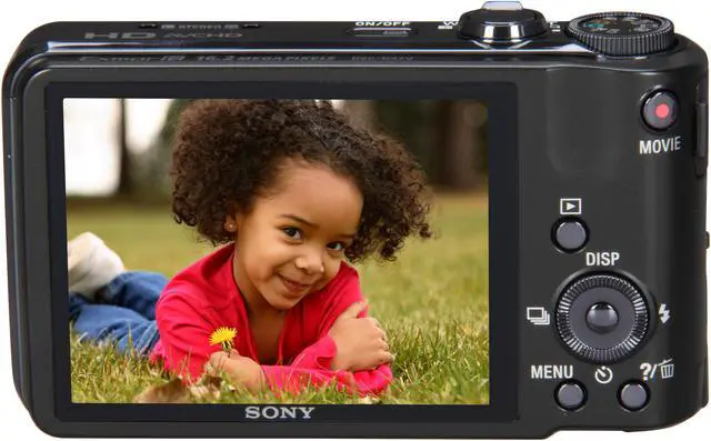 Alt view image 4 of 8 - SONY DSCHX7V/B Black 16.2 MP 10X Optical Zoom 25mm Wide Angle Digital Camera