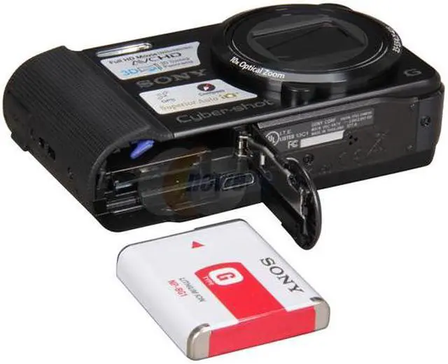Alt view image 7 of 8 - SONY DSCHX7V/B Black 16.2 MP 10X Optical Zoom 25mm Wide Angle Digital Camera