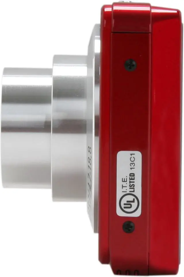 Alt view image 5 of 8 - SONY DSC-W560/RC Red 14.1 MP 4X Optical Zoom 26mm Wide Angle Digital Camera