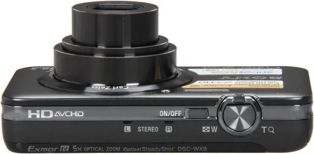 Alt view image 6 of 8 - SONY DSCWX9/B Black 16.2 MP 5X Optical Zoom 25mm Wide Angle Digital Camera